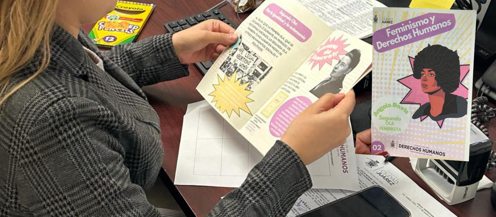 Conmemoran 8M con boletín de feminismo y derechos humanos