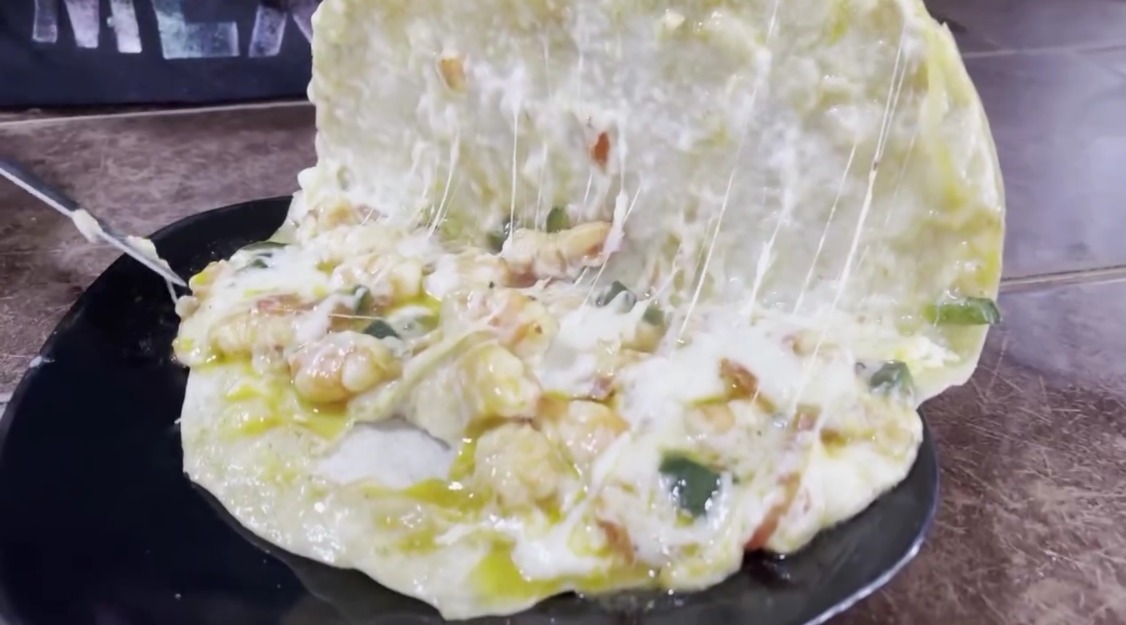 Receta de quesadillas de camarón