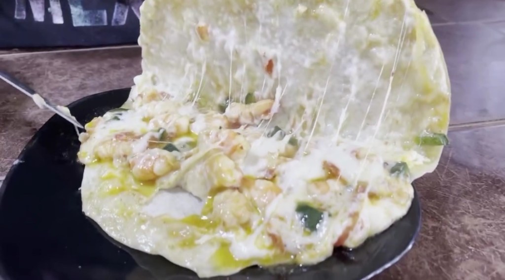 Receta de quesadillas de camarón