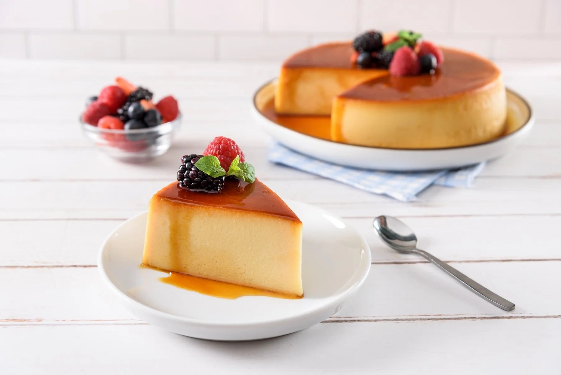 Flan Napolitano