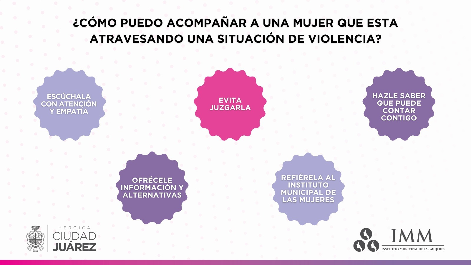 Apoyo de redes reduce la vulnerabilidad de las víctimas:&nbsp;IMM