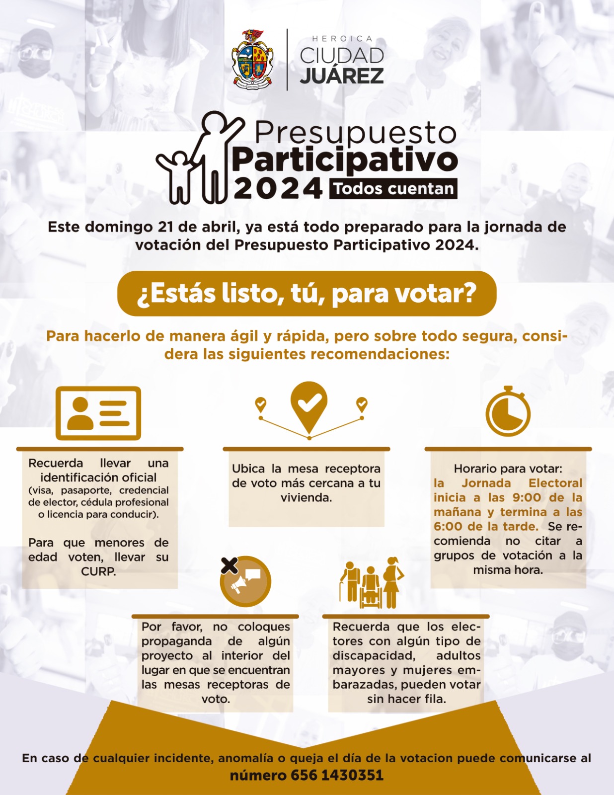 ¡Listos para decidir el futuro de nuestra comunidad! Recomendaciones para votar en el Presupuesto Participativo&nbsp;2024