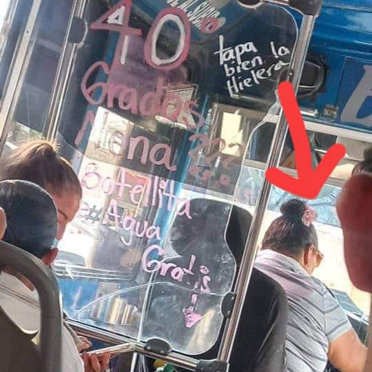 UNA CHÓFER QUÉ MERECE SER&nbsp;VIRAL