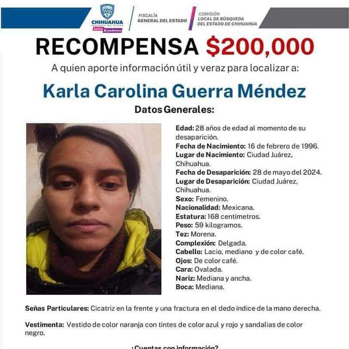 YA CASI UN MES SIN SABER NADA DE ELLA