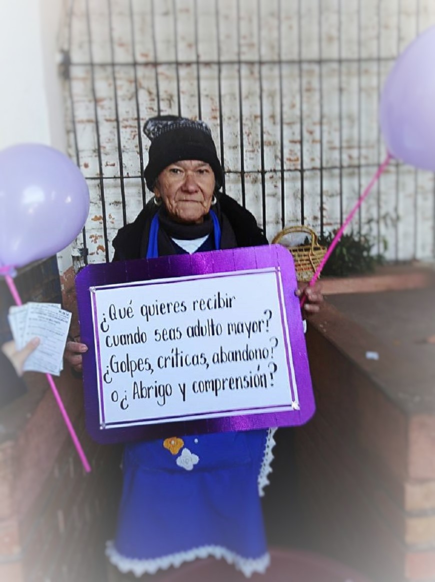 CAMINATA POR LOS ADULTOS MAYORES