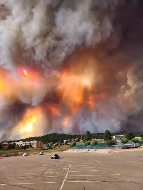 GRAN INCENDIO EN RUIDOSO&nbsp;N.M