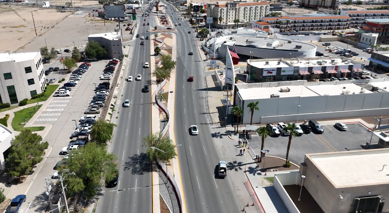 REHABILITAN EL CAMELLÓN CENTRAL DE LA PASEO DE LA&nbsp;VICTORIA.