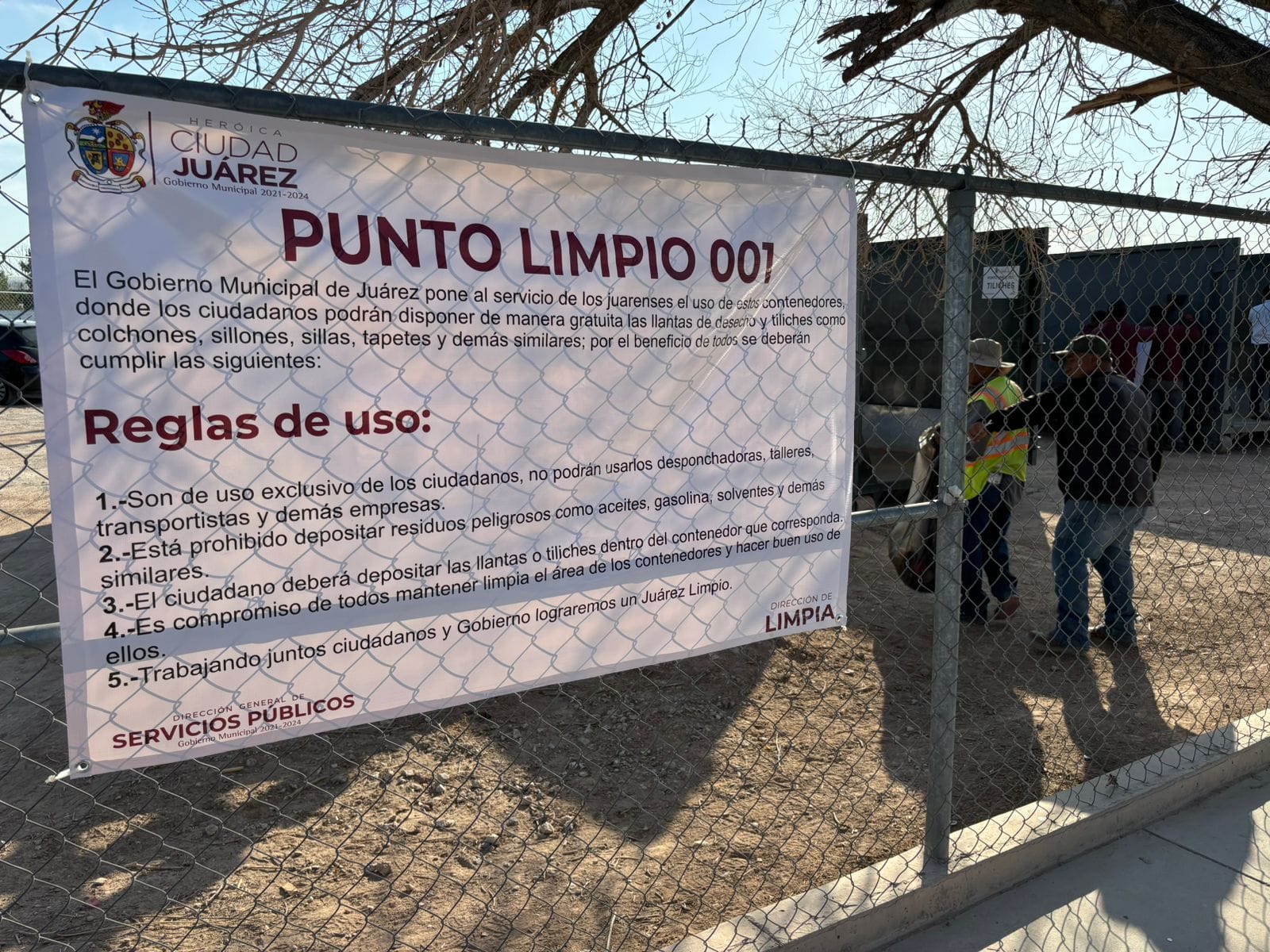 Preparan inauguración de nuevas sedes de Punto Limpio