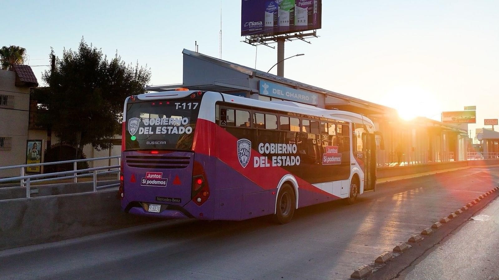 Atención usuarios del JuárezBus: Servicio sin cambios durante las festividades&nbsp;patrias