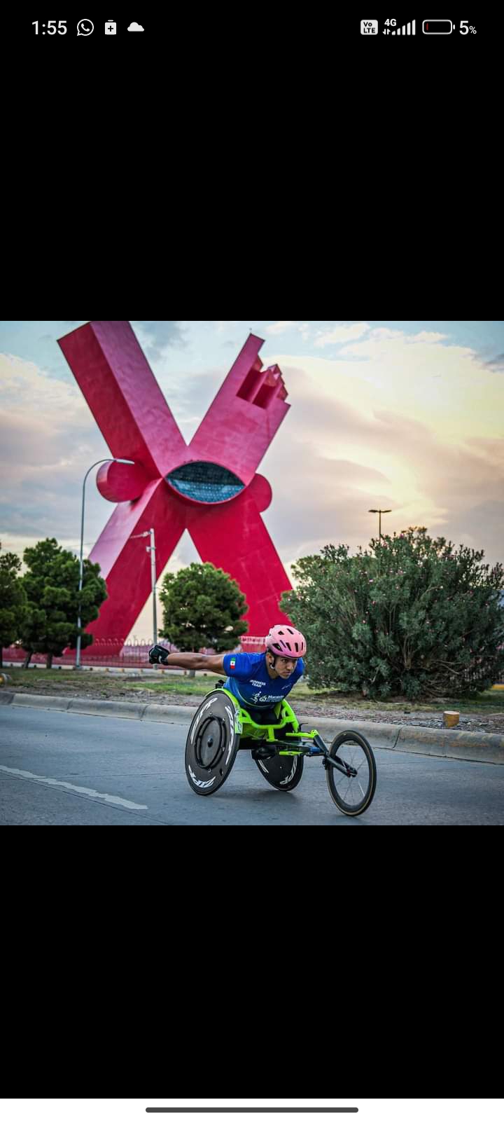 ATLETA PARALIMPICO LOGRA CONQUISTAR EL&nbsp;ORO.