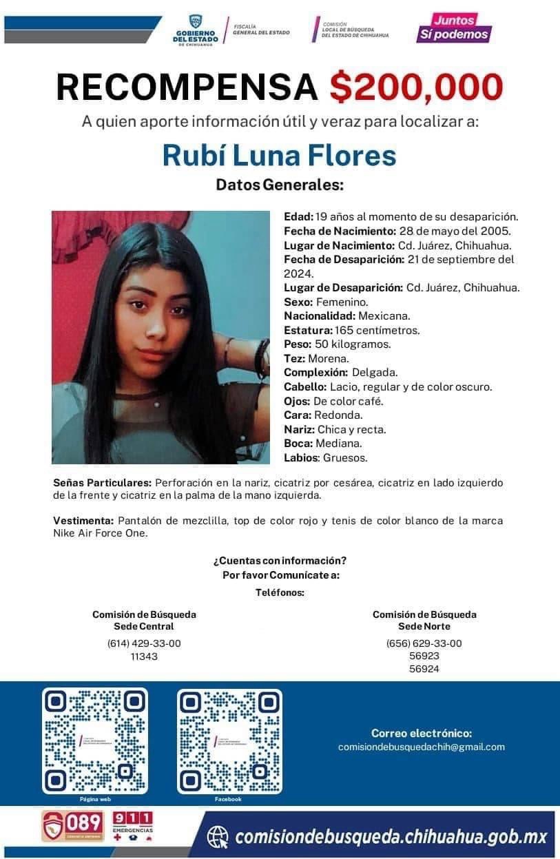 ¡SIN RASTRO DE RUBI, OFRECEN 200,000 DE RECOMPENSA! 😰🚨