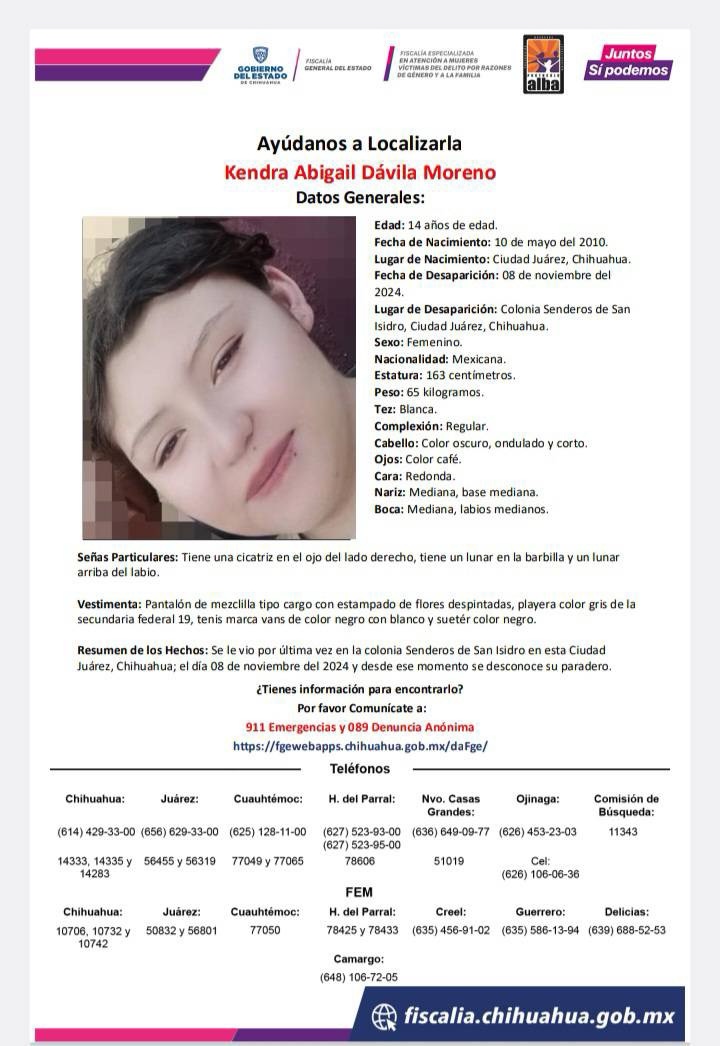 ¡TIENE SOLO 14 Y NO LA ENCUENTRAN!&nbsp;😰🚨