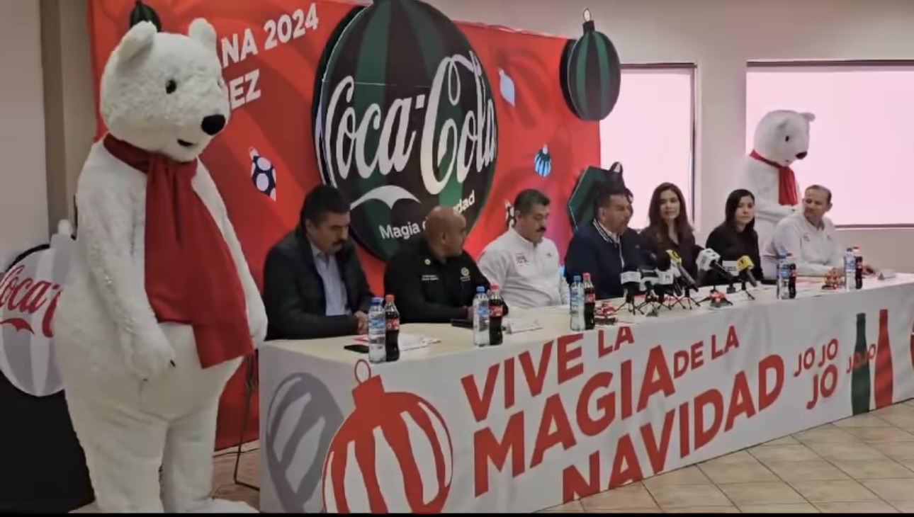 ¡SE CONFIRMA LA CARAVANA COCA-COLA EN JUÁREZ!&nbsp;🤩🎄🎅☃️