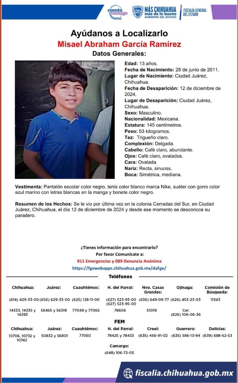 ¡NO ENCUENTRAN A MISAEL, SUS FAMILIARES ESTÁN DESESPERADOS! 😨🚨