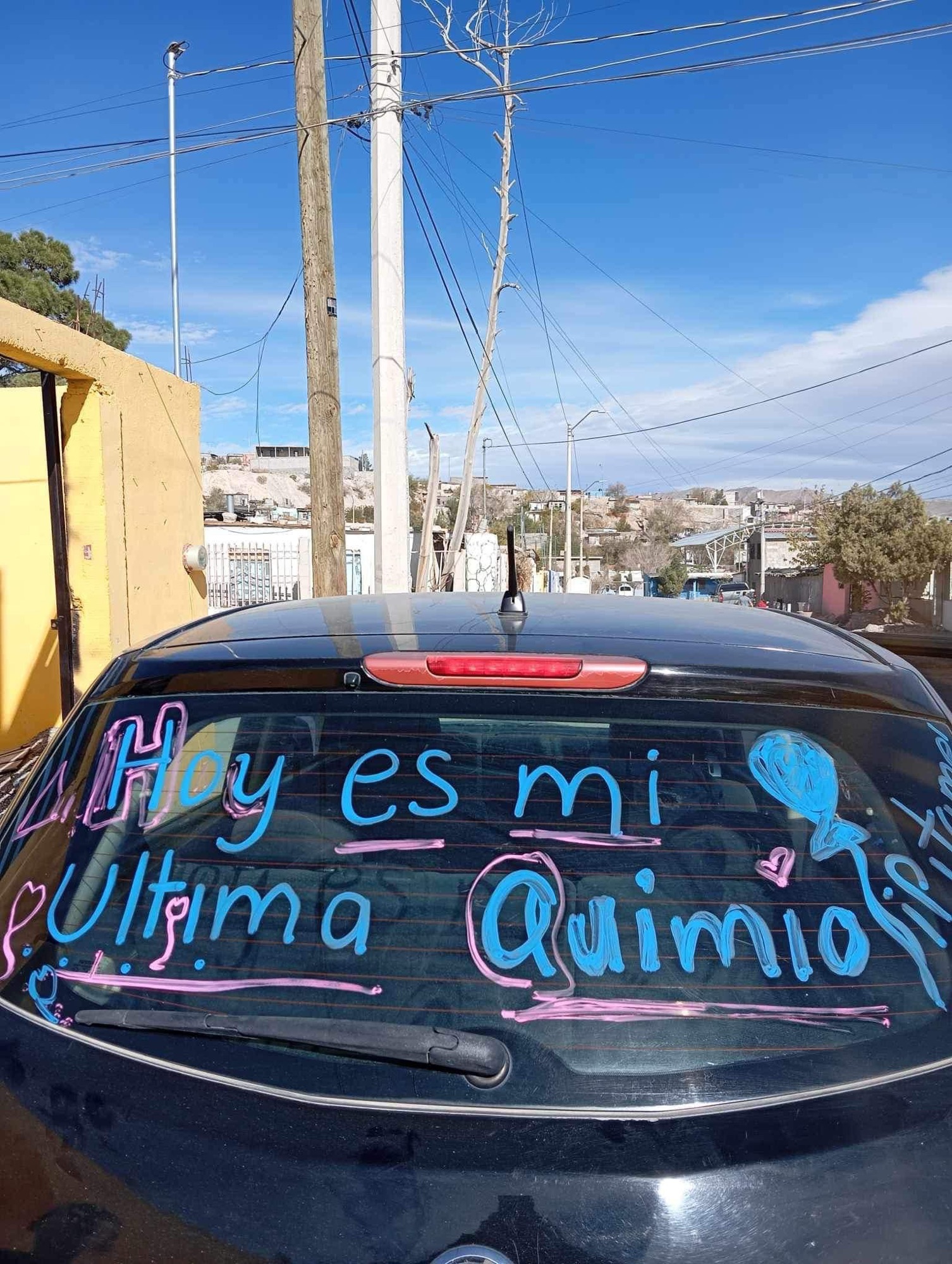 Hoy fue la última quimio de su mamá ❤️🩹