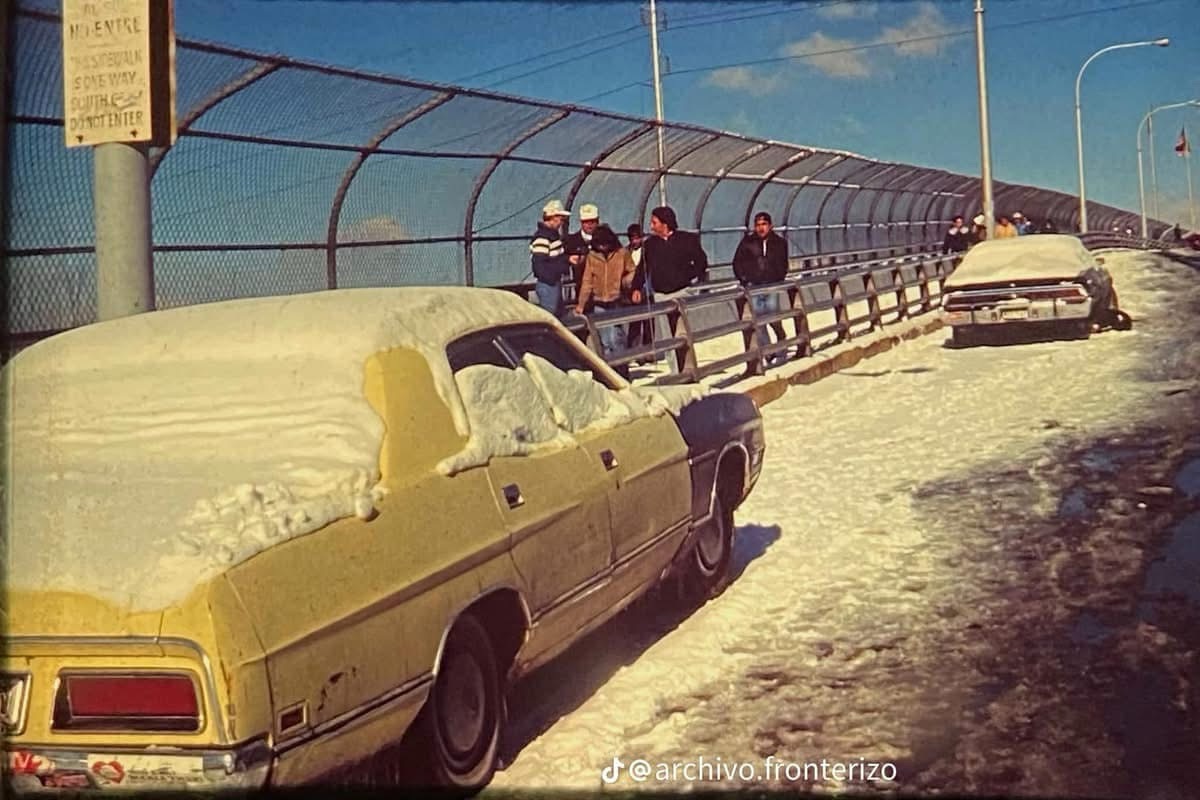 ¡ASÍ ERAN LAS NEVADAS EN JUÁREZ HACE ALGUNOS AÑOS!&nbsp;😍❄️☃️🥶