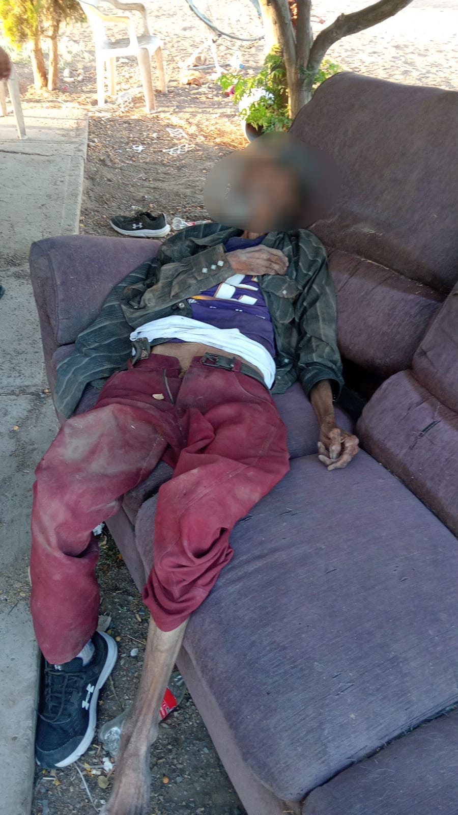 ENCUENTRAN A HOMBRE DE 77 AÑOS EN TERRENO&nbsp;BALDÍO