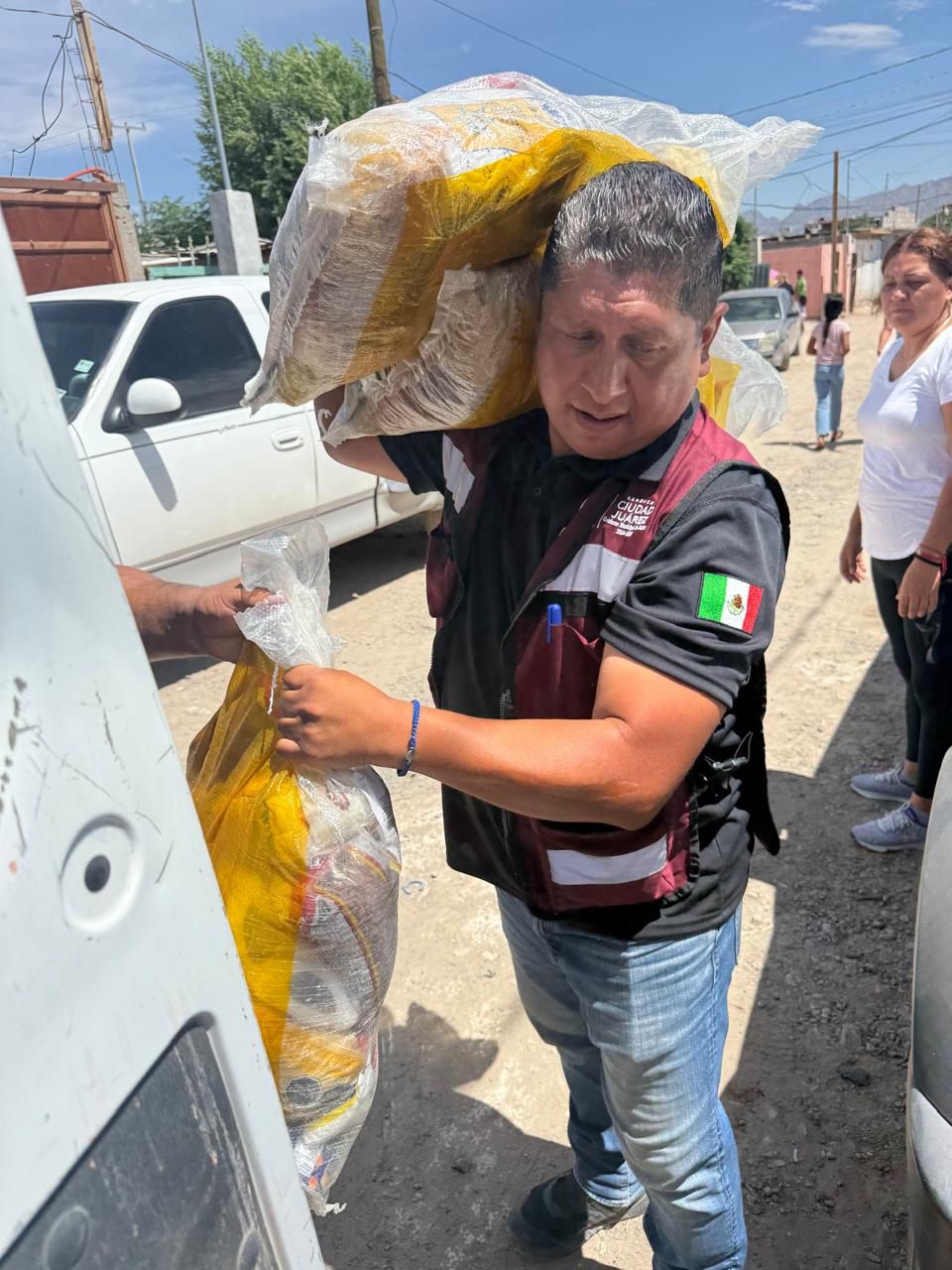 900 DESPENSAS REPARTIDAS ESTE FIN DE&nbsp;SEMANA