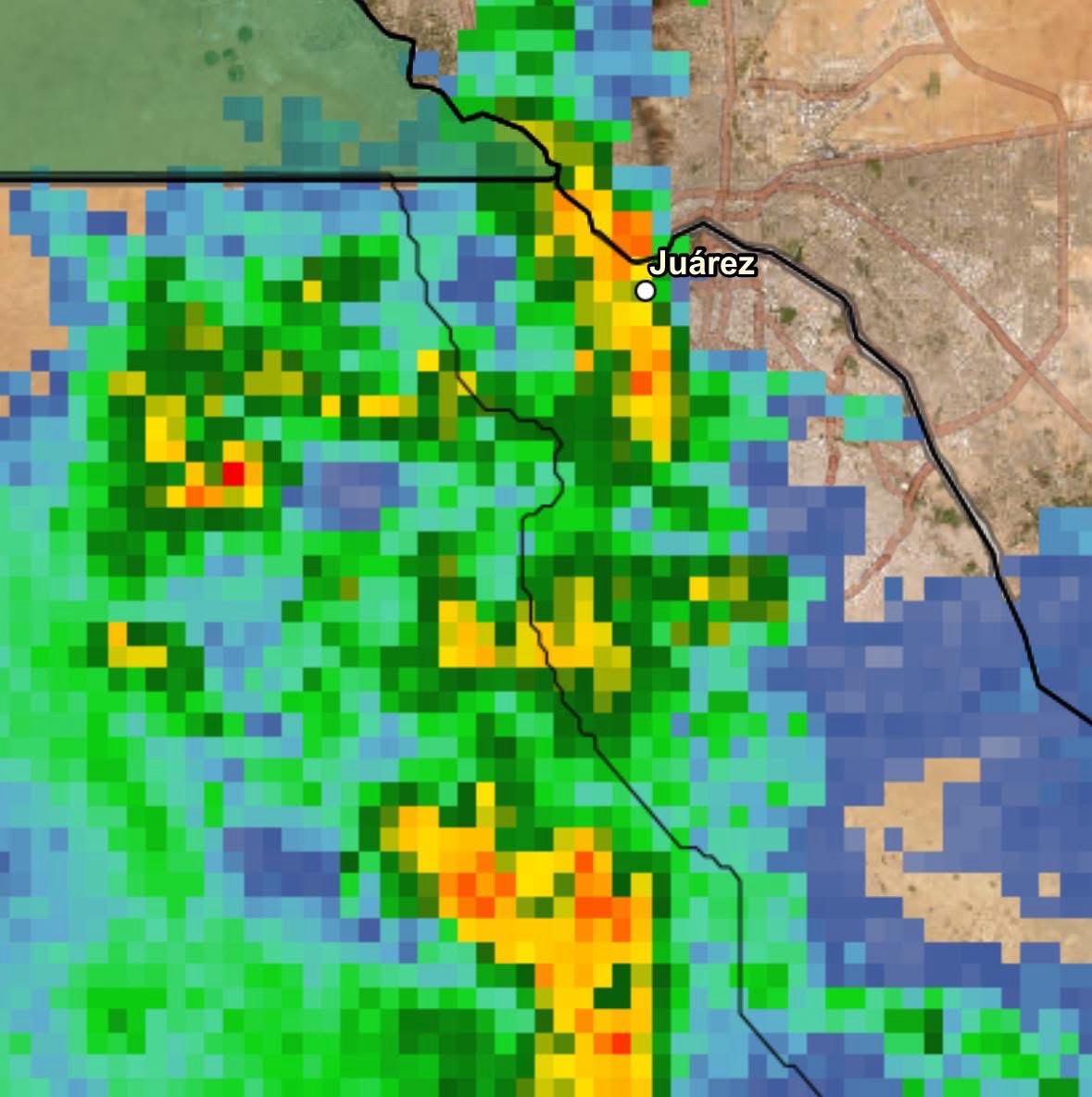 PROTECCIÓN CIVIL EMITE AVISO POR LLUVIAS INTENSAS