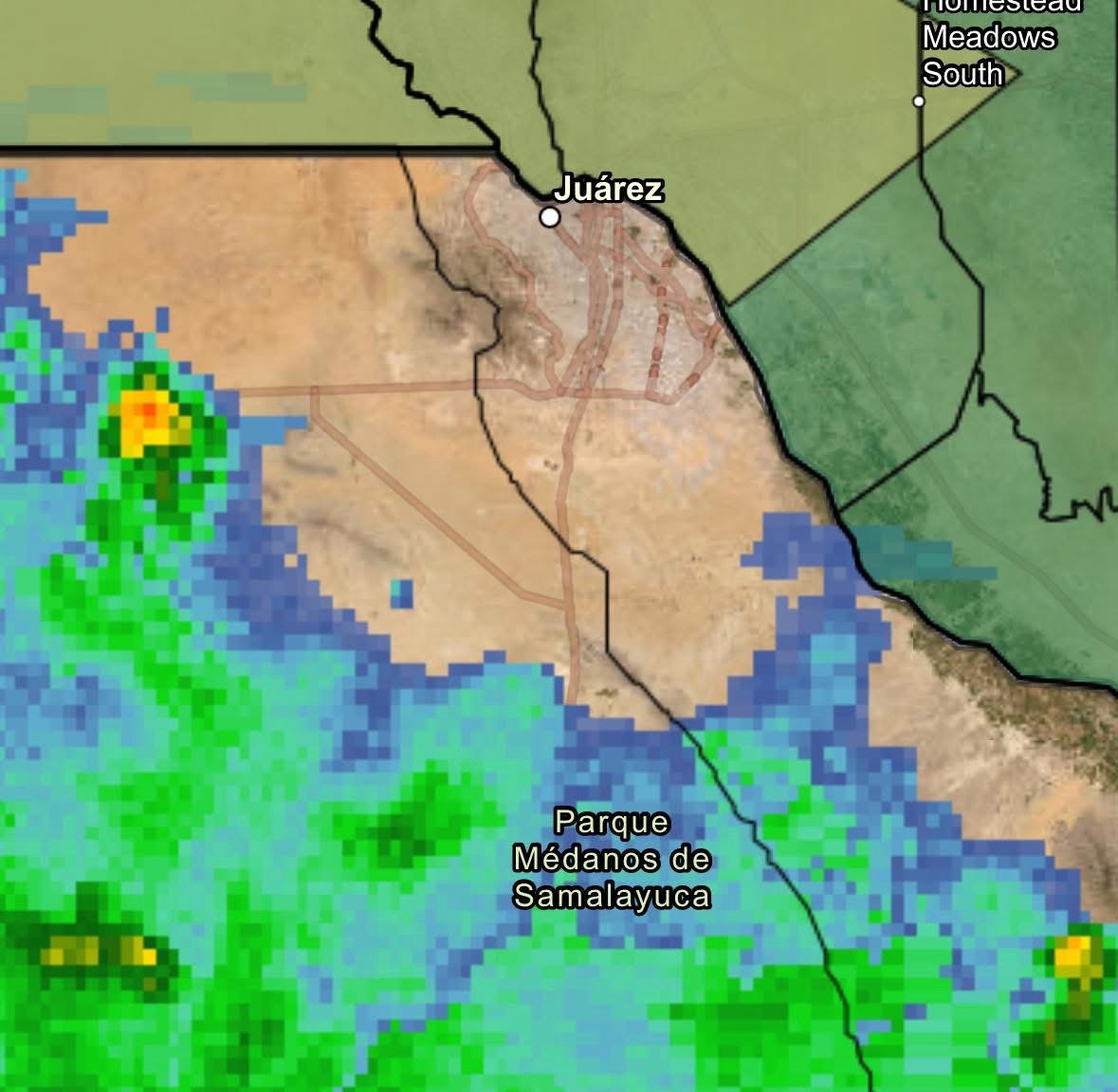 ALERTA PROTECCIÓN CIVIL POR LLUVIAS PARA ESTA NOCHE