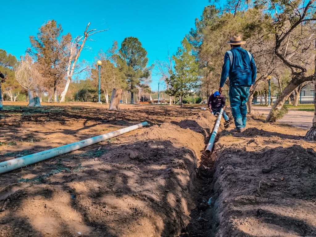 NUEVO SISTEMA DE RIEGO EN EL PARQUE&nbsp;CENTRAL