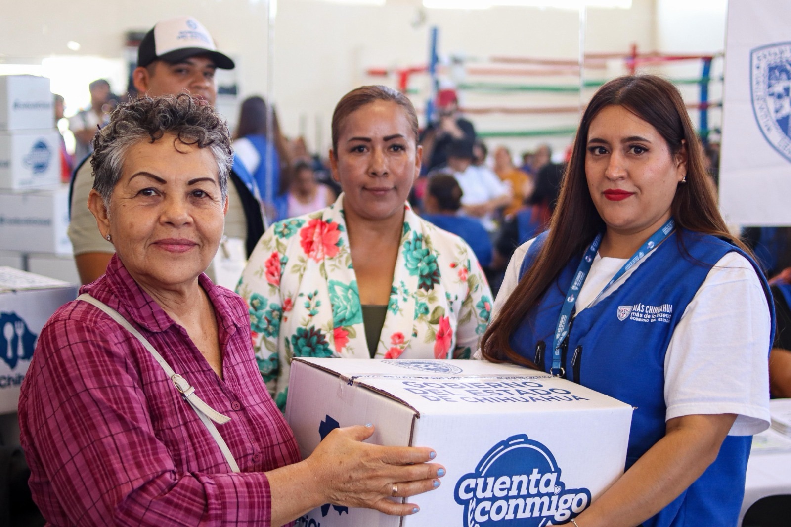 ESTADO ENTREGA APOYO ALIMENTARIO A MÁS DE MIL JUAERENSES