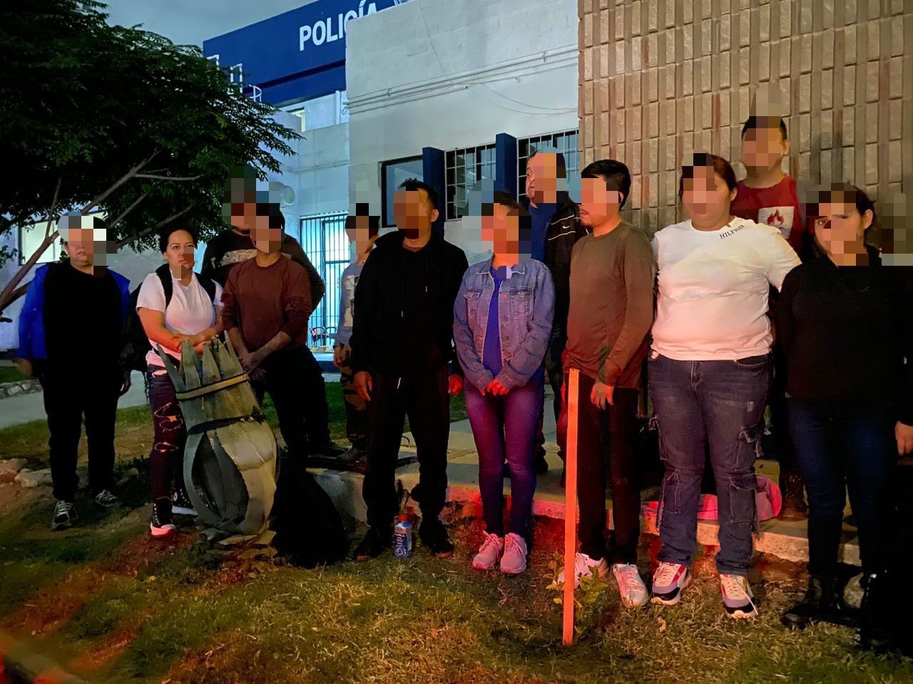 RESCATAN A 13 PERSONAS SECUESTRADAS, HAY DOS DETENIDOS, MENOR DE 8 AÑOS EN LOS RESCATADOS