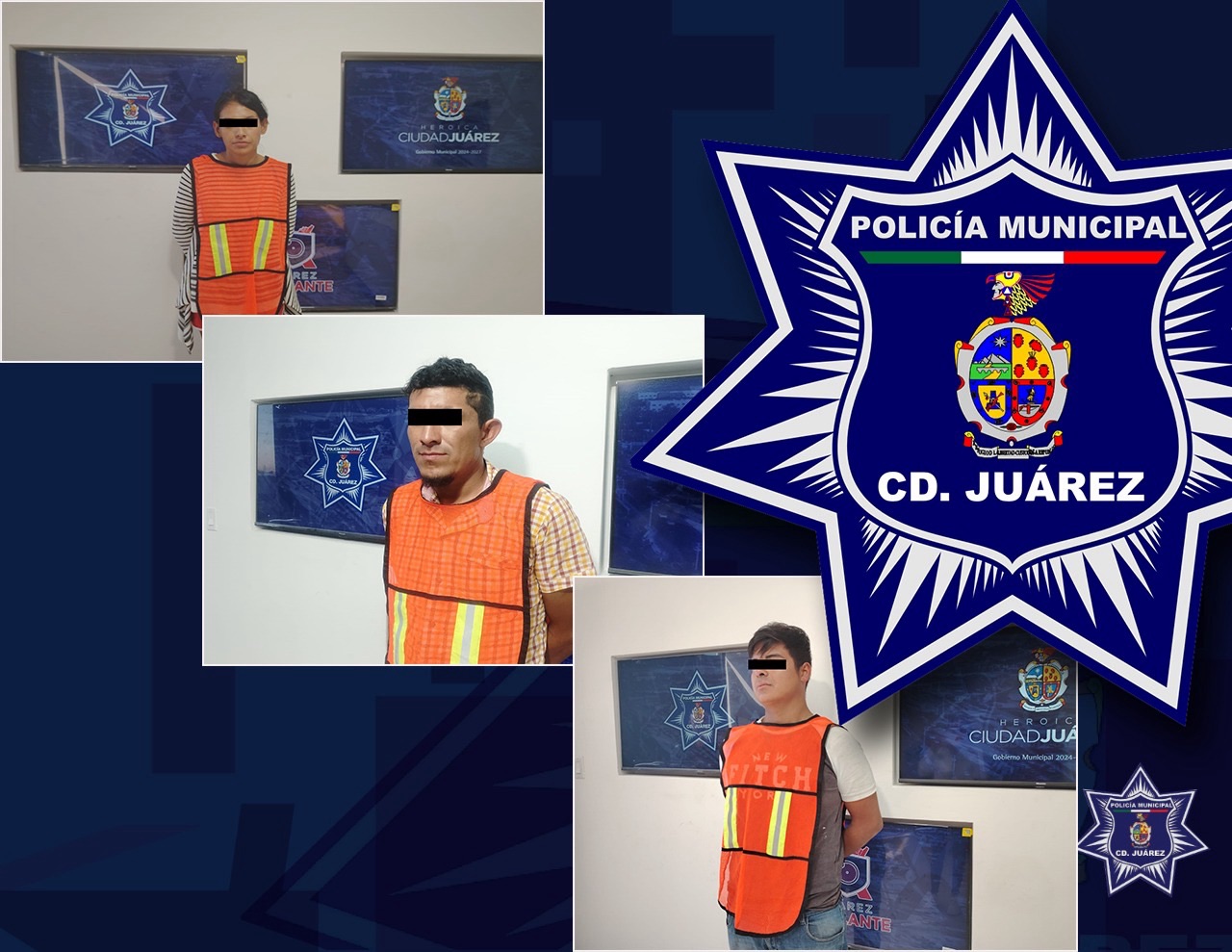 ASEGURAN A TRES SUJETOS REQUERIDOS POR JUSTICIA