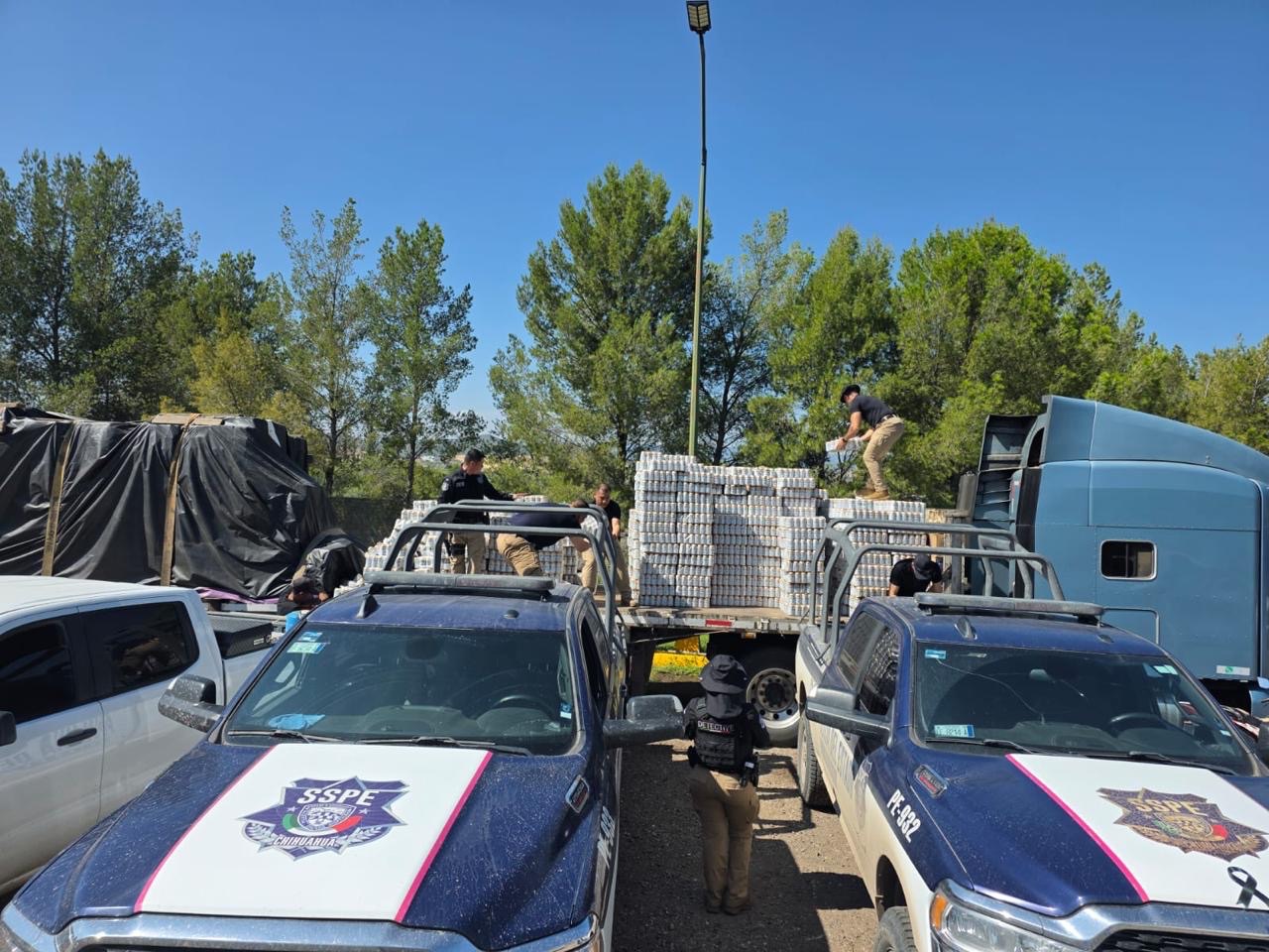 MILES DE CERVEZAS ASEGURADAS EN PARRAL