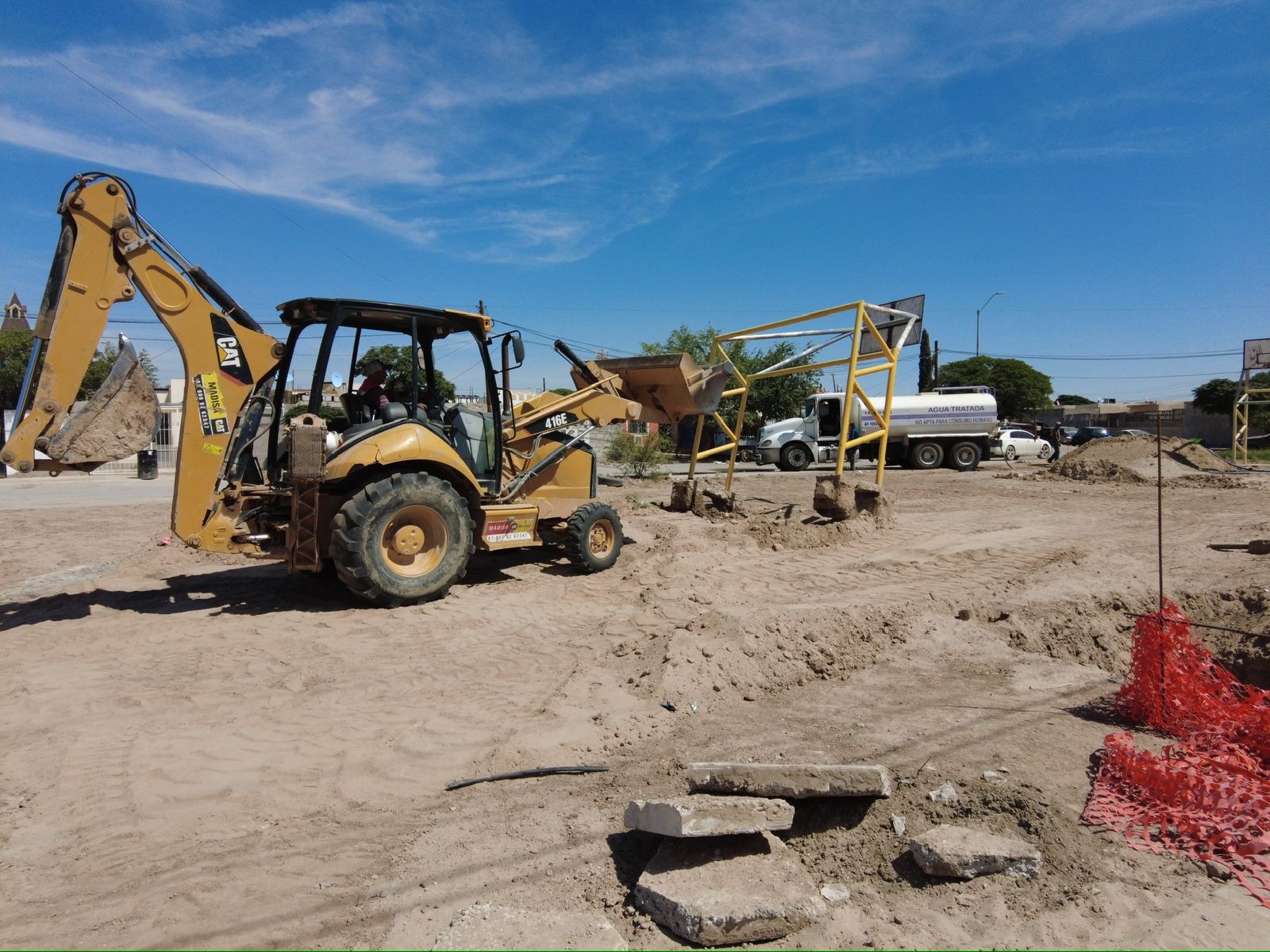 ARRANCAN OBRAS EN PARQUE DE RIBERAS DEL&nbsp;BRAVO