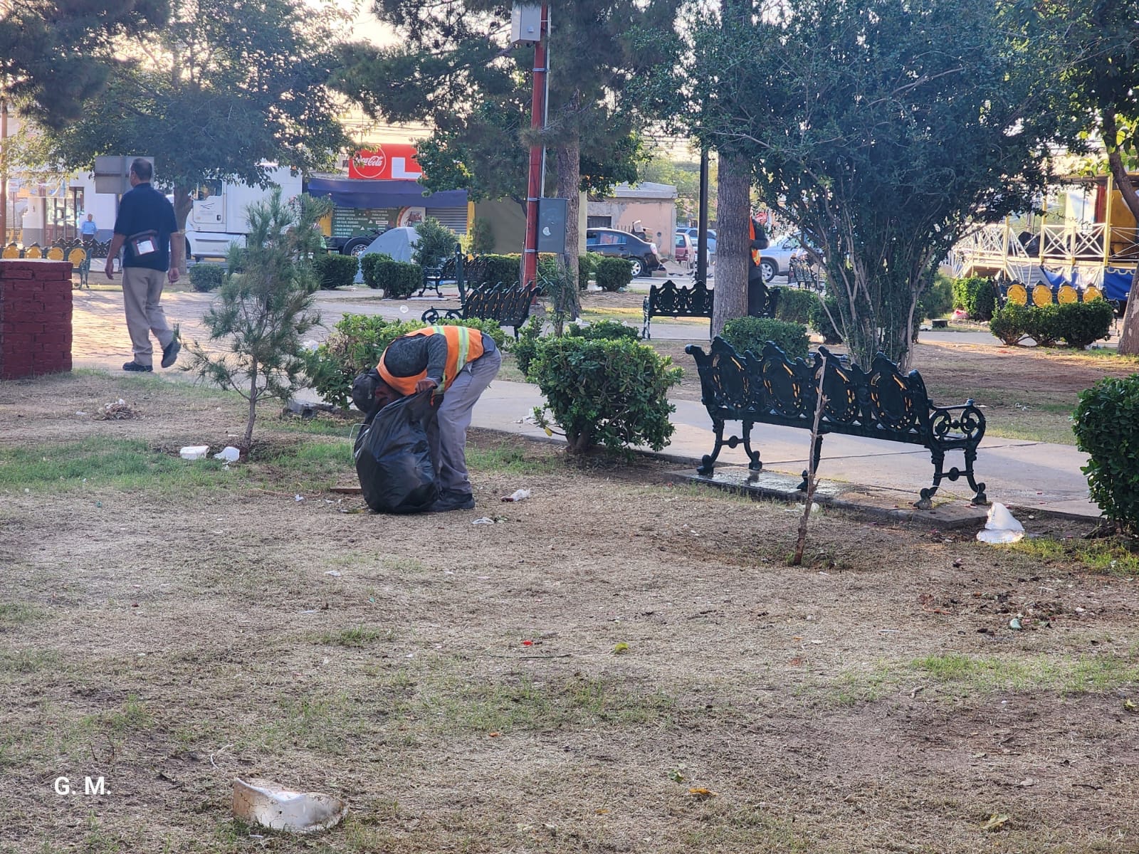 TRAS FIESTA DE SAN LORENZO; FALTA CULTURA DE LIMPIEZA