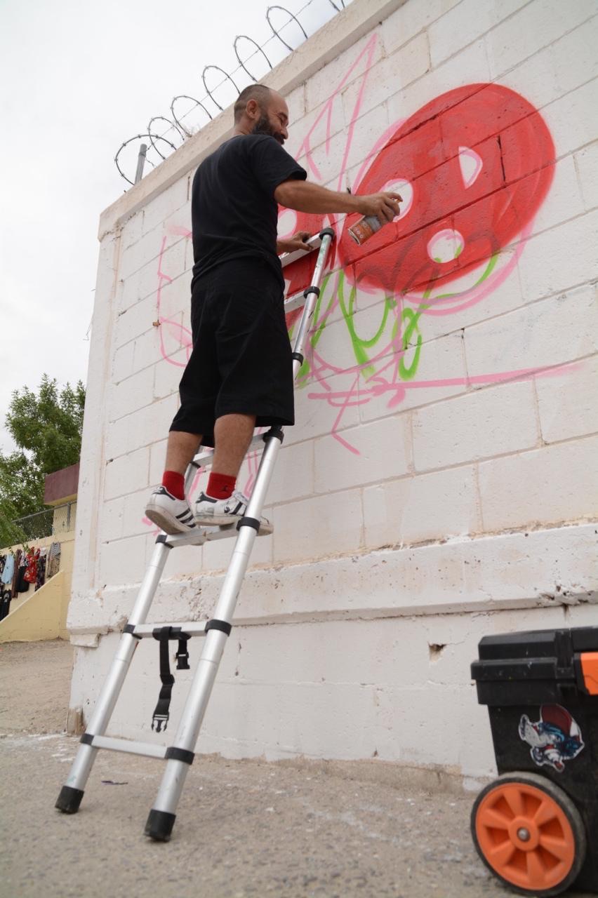 REALIZAN CONCURSO DE GRAFITI EN CENTROS COMUNITARIOS