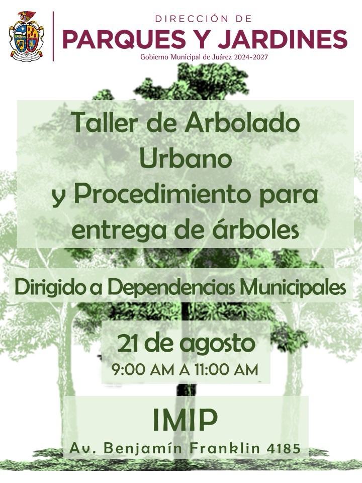 INVITAN A CURSO SOBRE PLANTACIÓN DE&nbsp;ÁRBOLES