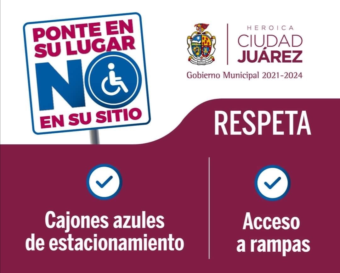 INICIA OPERATIVO PARA RESPETAR ESPACIOS DE DISCAPACIDAD