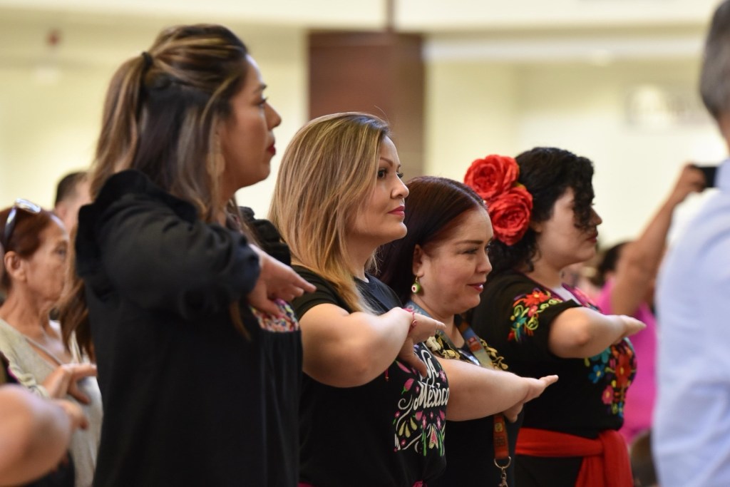 ACTO CÍVICO EN PUEBLITO MEXICANO POR&nbsp;INDEPENDENCIA