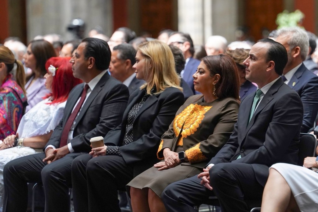 MARU CAMPOS ASISTE A PRIMER INFORME DE CLAUDIA&nbsp;SHEINBAUM