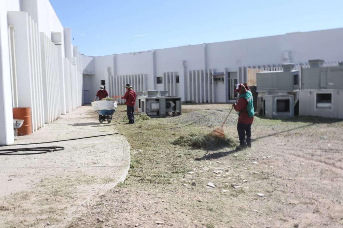 HOSPITAL CIVIL LIBERTAD RECIBE JORNADA DE LIMPIEZA
