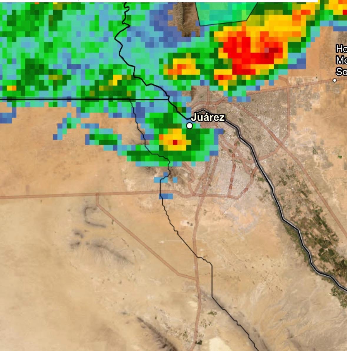 EMITEN ALERTA POR TORMENTAS EN&nbsp;JUÁREZ