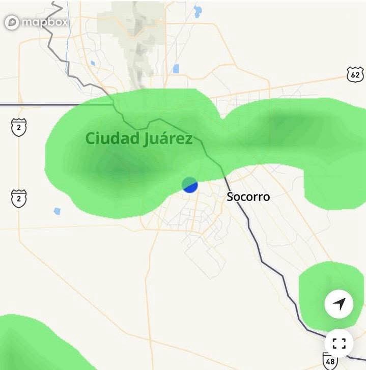 PRONOSTICAN LLUVIAS EN JUÁREZ Y MUNICIPIOS DEL NORTE DE CHIHUAHUA