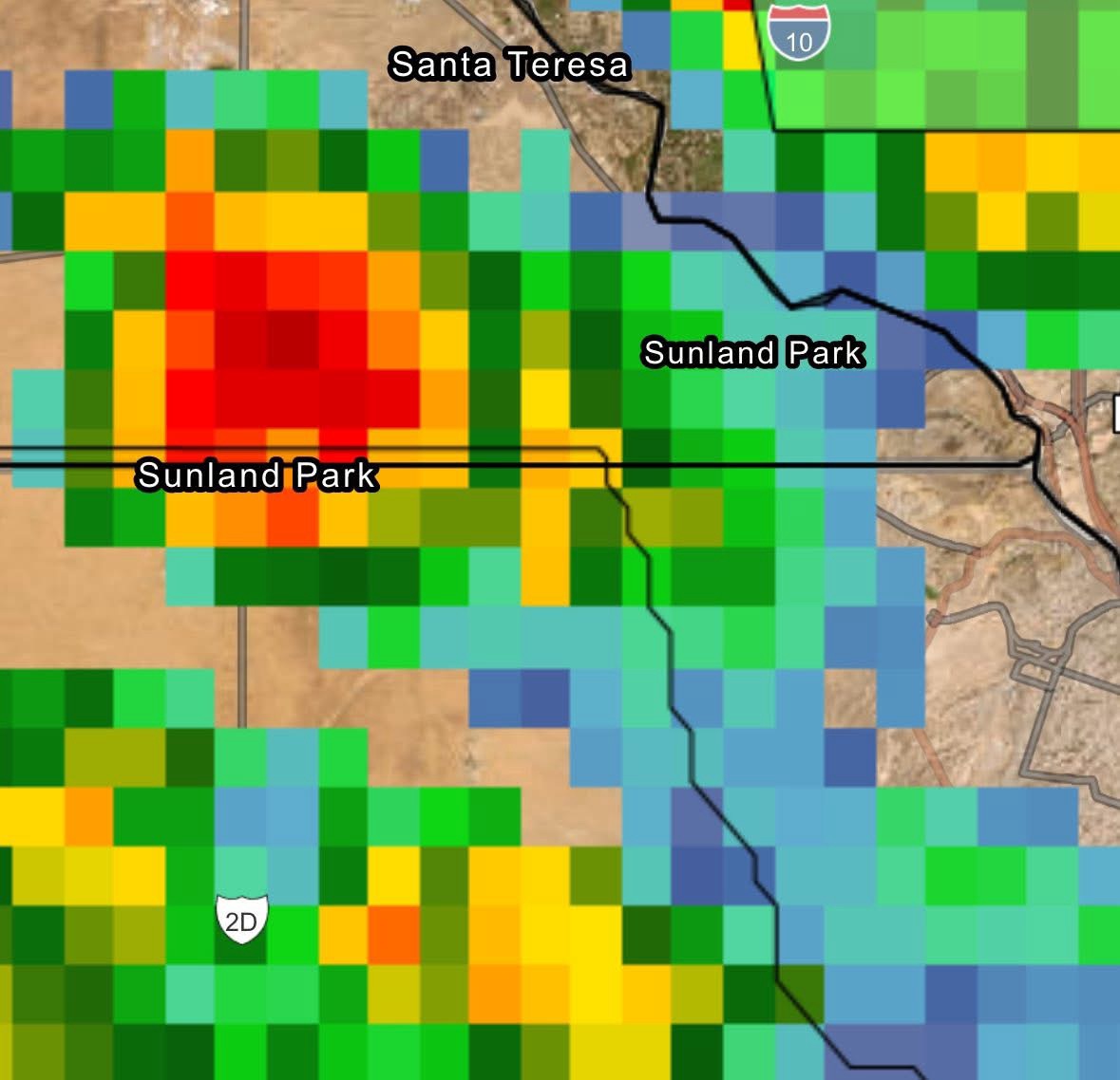 ALERTA POR DESCARGAS ELÉCTRICAS EN&nbsp;JUÁREZ