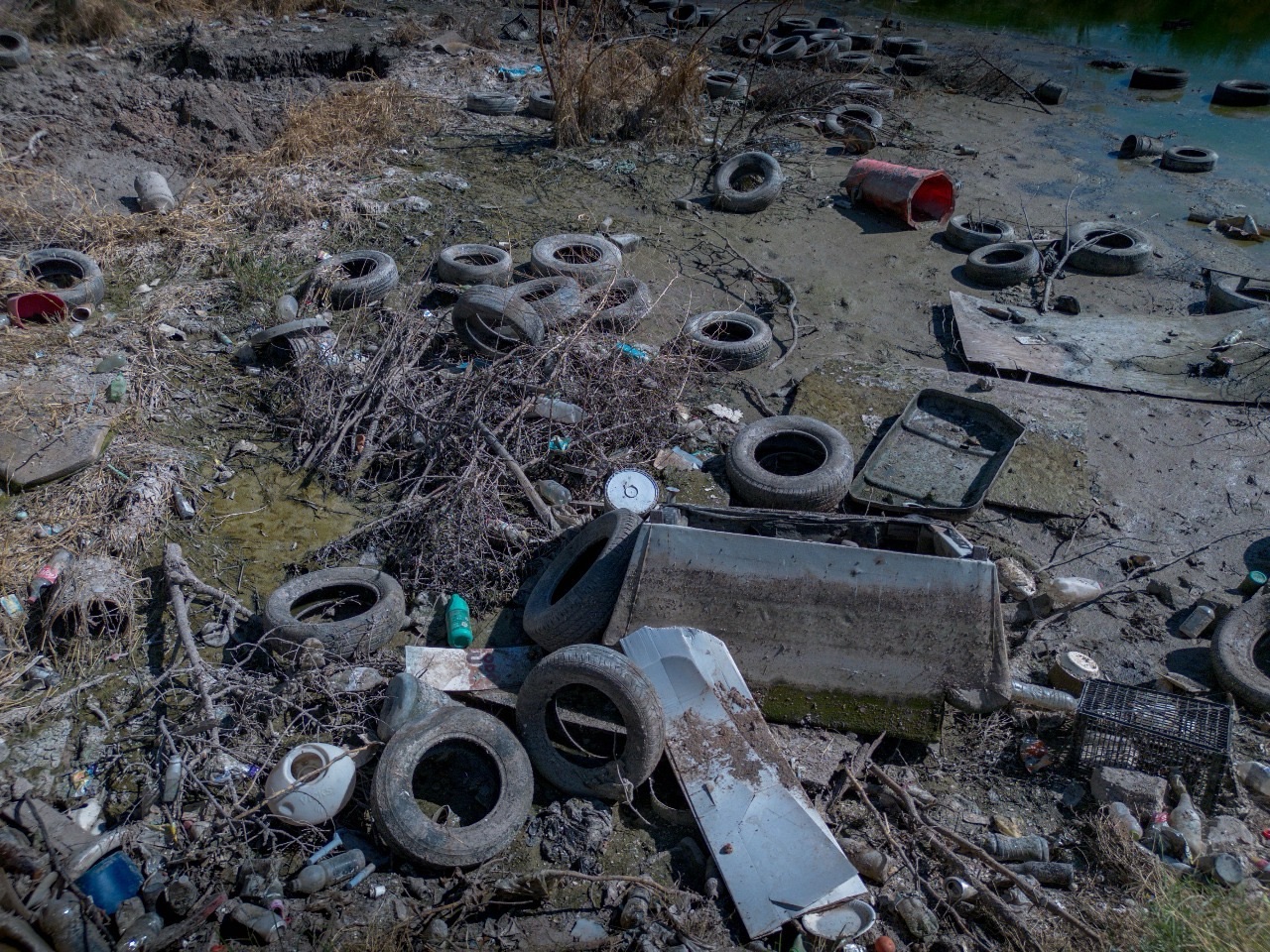 JMAS LIMPIA DIQUE EN EL&nbsp;MEZQUITAL