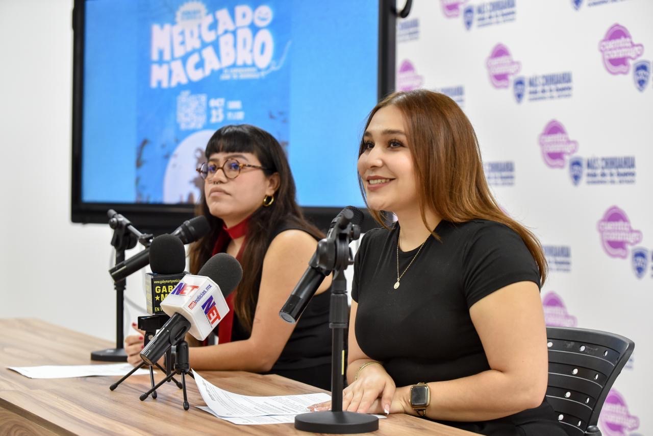 INVITAN AL PRIMER MERCADO MACABRO EN PARQUE CENTRAL DE JUÁREZ