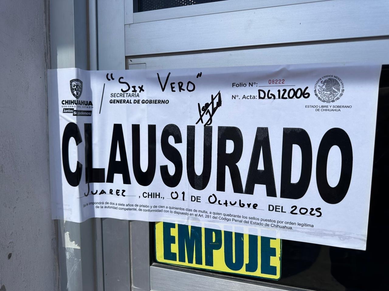 GOBERNACIÓN CLAUSURÓ BORDER WINE FEST POR ALTERAR EL&nbsp;ORDEN