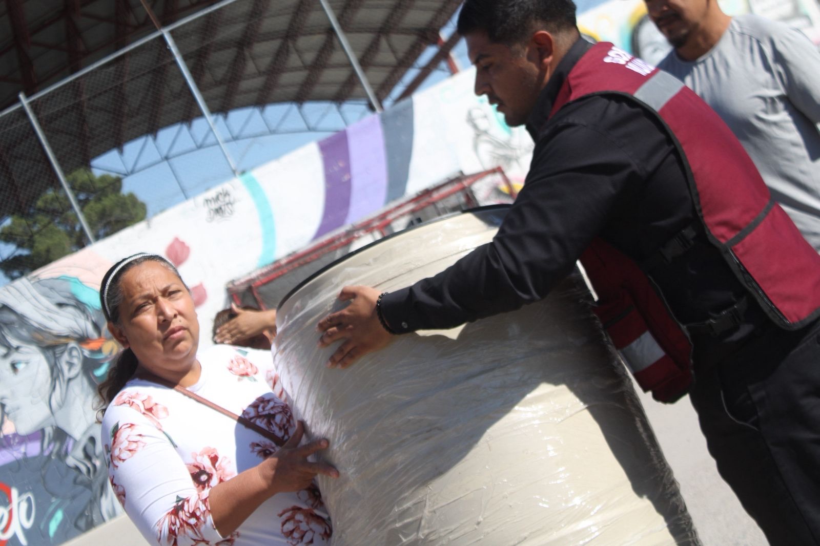 CONTINÚA DISTRIBUCIÓN DE APOYOS PARA EL&nbsp;AGUA