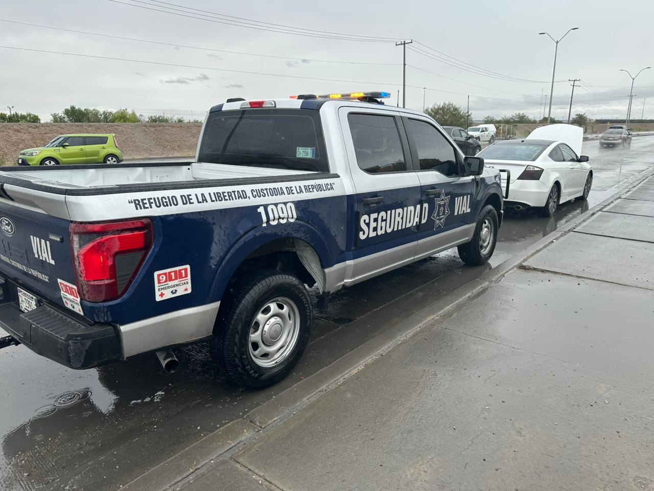 SEGURIDAD VIAL ATIENDE 160 SERVICIOS POR LLUVIAS EN&nbsp;JUÁREZ