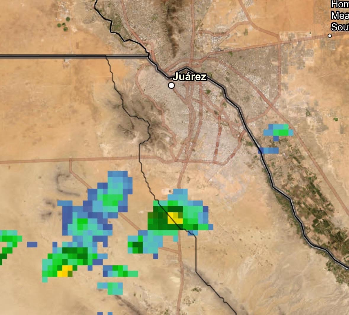 ALERTA POR TORMENTAS EN CIUDAD&nbsp;JUÁREZ