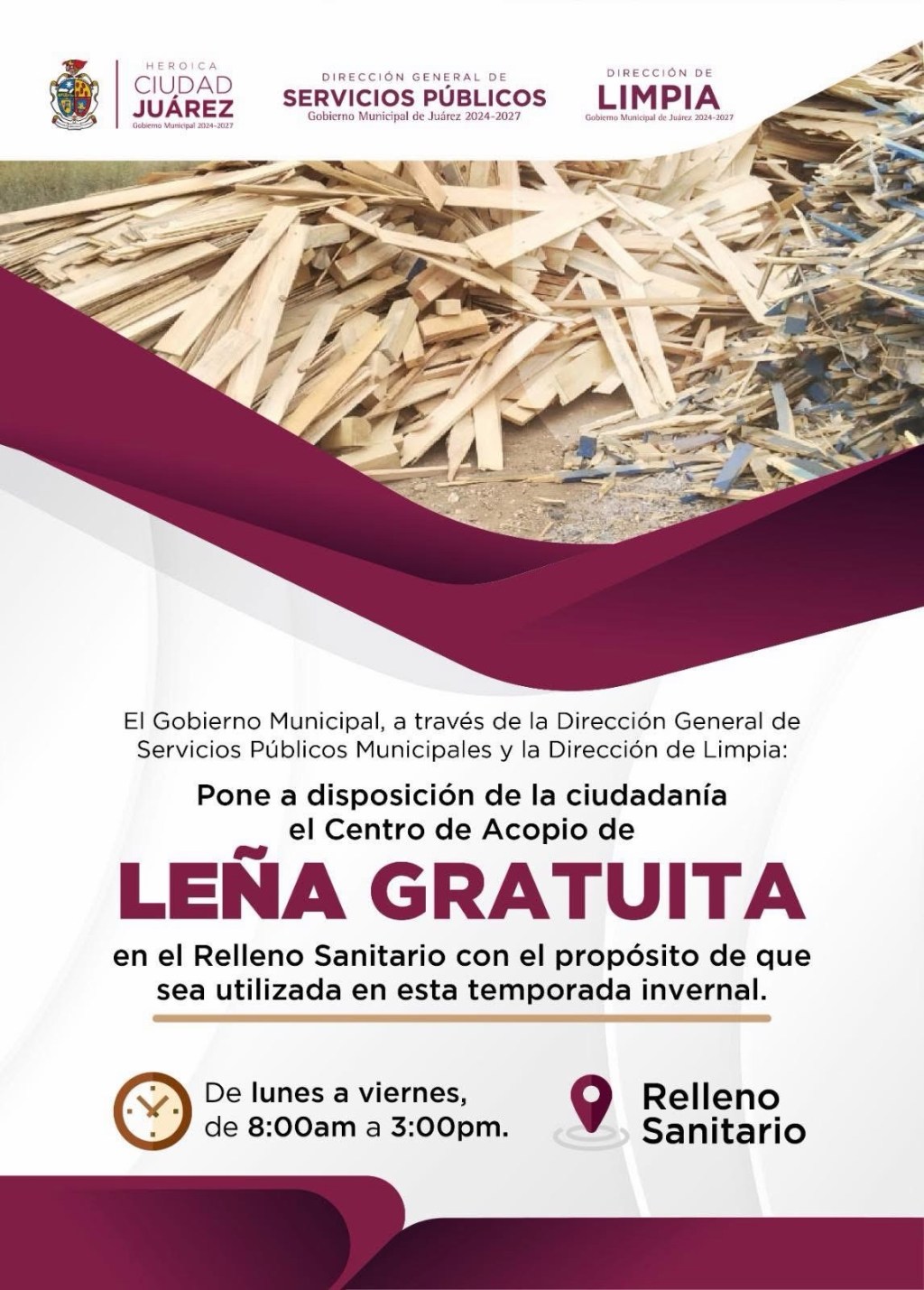 INICIA ENTREGA DE LEÑA PARA APOYO A LA&nbsp;COMUNIDAD