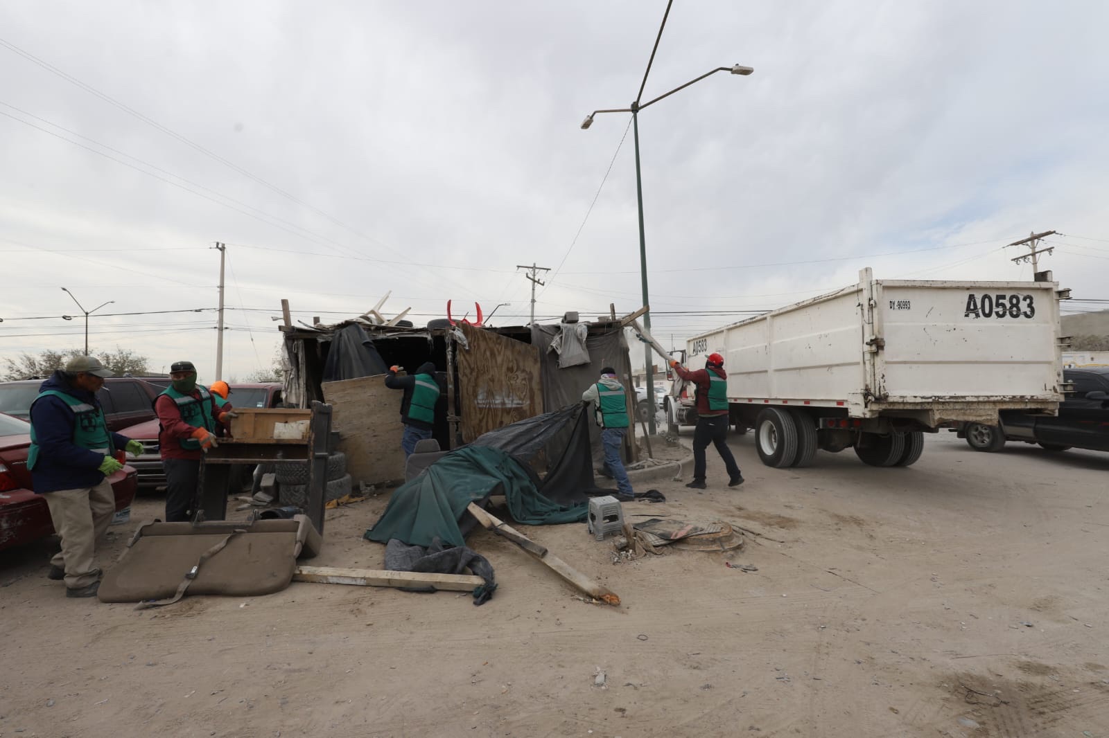 AUTORIDADES LIBERAN TRAMO VIAL