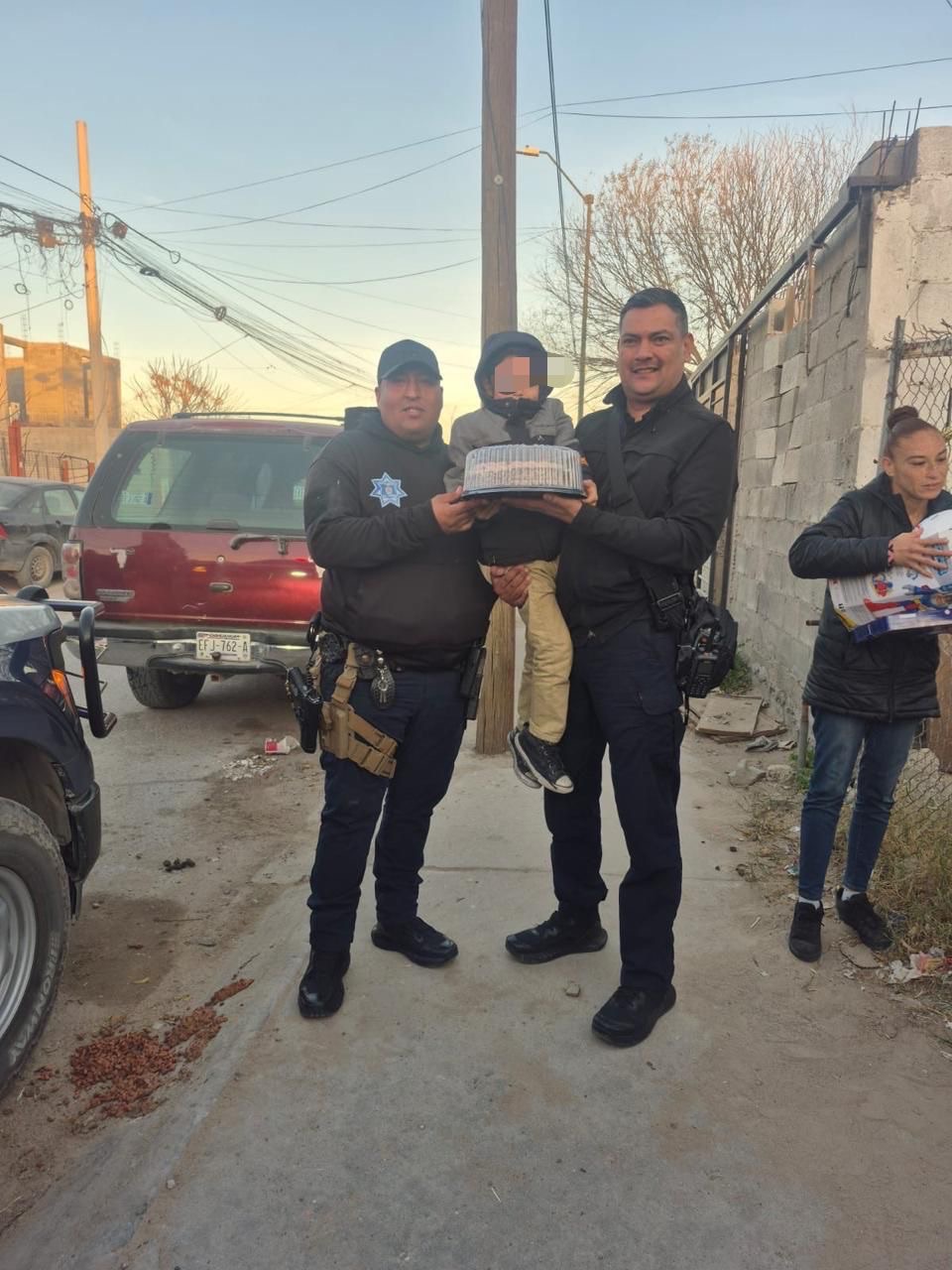 CUMPLE SIETE AÑOS Y SU ÚNICO DESEO ERA UN ABRAZO DE&nbsp;POLICÍA