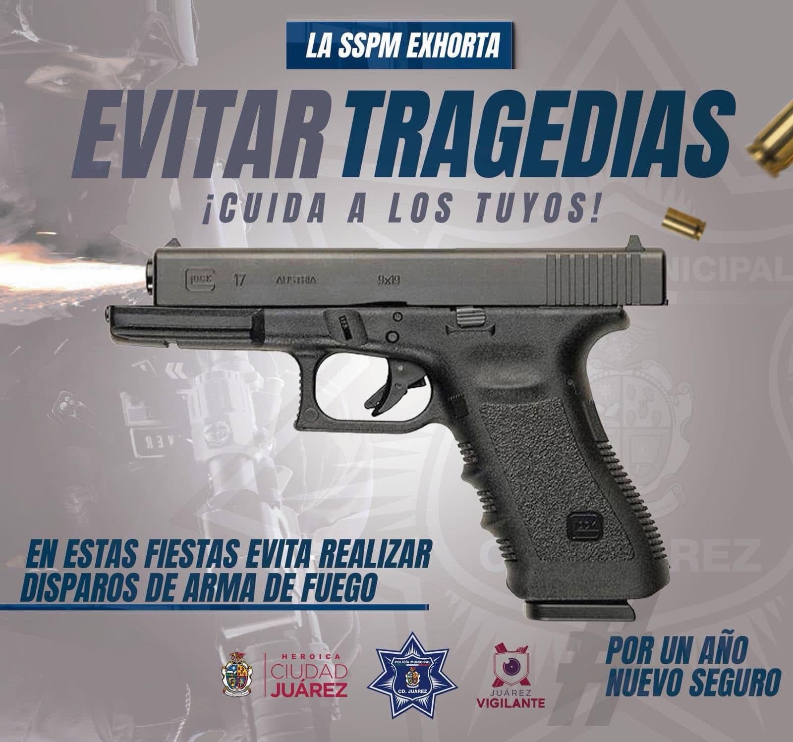 SSPM PIDE EVITAR DISPAROS EN FIN DE AÑO